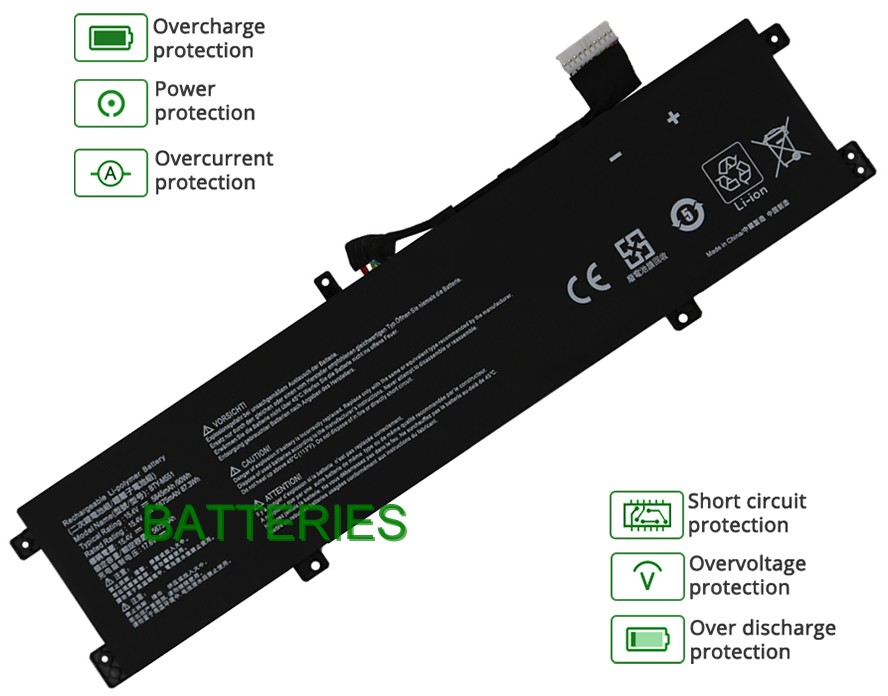 MSI VECTOR GP78HX 13VG battery