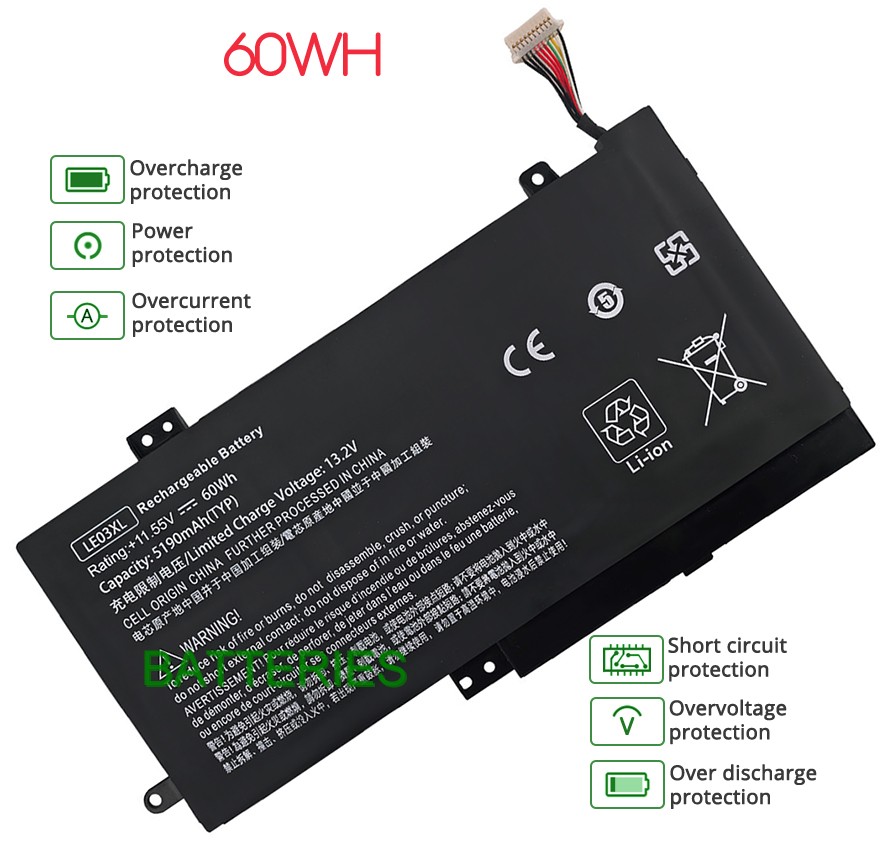 HP LEO3 battery